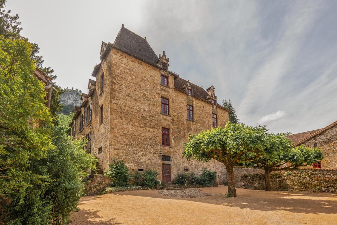 مبيت وإفطار Autoire Manoir De Laroque Delprat المظهر الخارجي الصورة